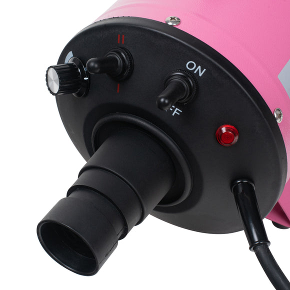 Blovi Harlan 2200W Professional Dog Dryer – Stationary High-Power Pink Model, 50 L/s Airflow