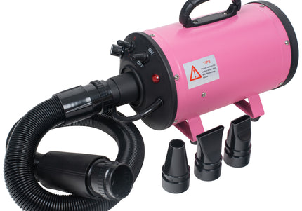 Blovi Harlan 2200W Stationary Grooming Dryer – High Airflow, Professional Pink Design