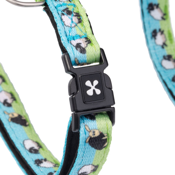 Max&Molly Cat Harness and Leash Set – Adjustable Sheep Pattern, Comfortable Design