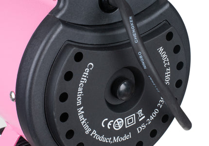 Blovi DoubleBlaster 2200W Grooming Dryer – Adjustable Stand, Two-Stage Heater, Smooth Airflow, Pink