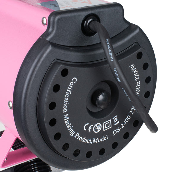 Blovi DoubleBlaster 2200W Grooming Dryer – Adjustable Stand, Two-Stage Heater, Smooth Airflow, Pink