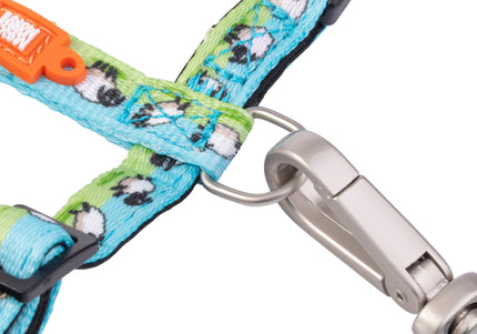 Max&Molly Cat Harness and Leash Set – Adjustable Sheep Pattern, Comfortable Design