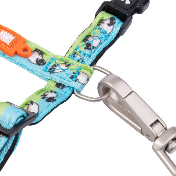 Max&Molly Cat Harness and Leash Set – Adjustable Sheep Pattern, Comfortable Design