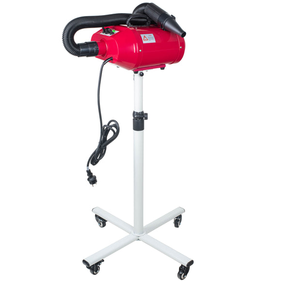 Blovi Diablo 2800W Stationary Dryer – Dual Motor, 105L/s Airflow, Red, Professional Performance