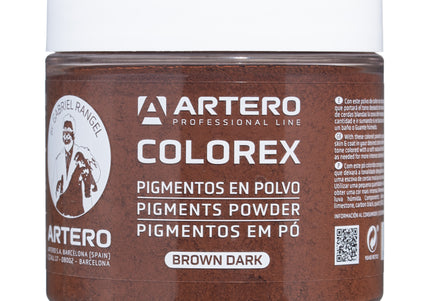 Artero Colorex Coloring Powder 75ml – Dark Brown, Vibrant Temporary Color Formula