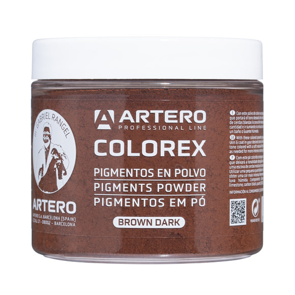 Artero Colorex Coloring Powder 75ml – Dark Brown, Vibrant Temporary Color Formula