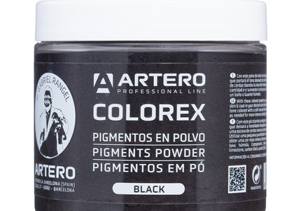 Artero Colorex Coloring Powder 75ml – Dark Brown, Vibrant Temporary Color Formula