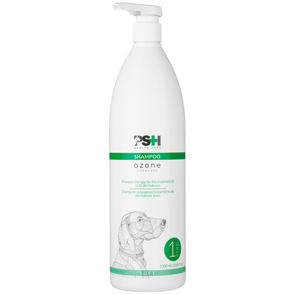 PSH Ozone Soft Shampoo – Gentle Cleansing Formula, Soothes Sensitive Skin, 1L Bottle