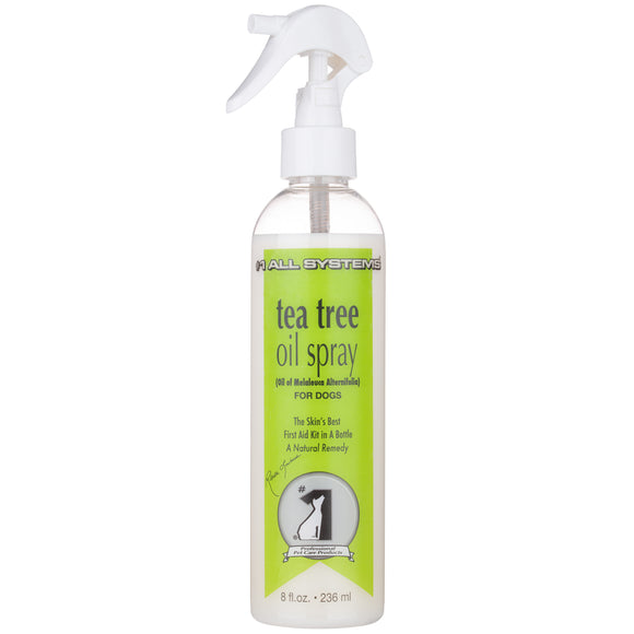 1 All Systems Tea Tree Oil Shampoo 236ml – Antibacterial Formula, Soothes Skin and Coat