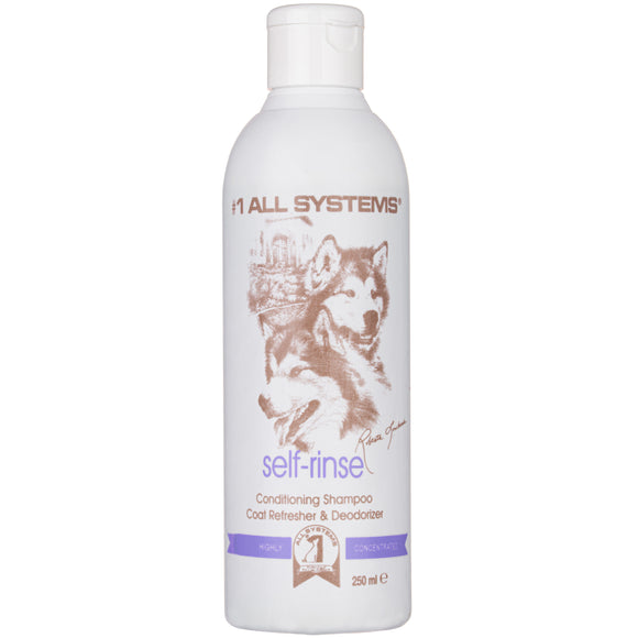 1 All Systems Self Rinse Conditioning Shampoo – Nourishing Leave-In Formula, 1:10 Concentrate, 250ml