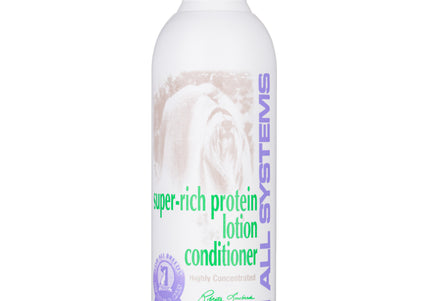 1 All Systems Super Rich Protein Lotion Conditioner – Antistatic Moisturizing Formula, 250ml Bottle