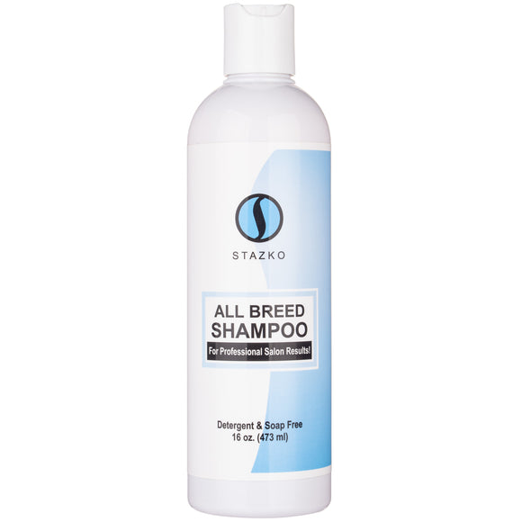 Stazko All Breed Shampoo Concentrate 1:24 – Universal Formula, 473ml, Gentle and Effective Cleansing