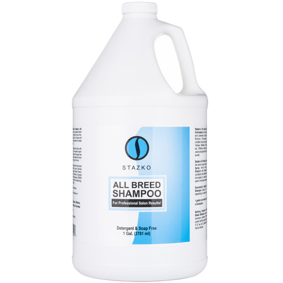 Stazko All Breed Shampoo Concentrate 1:24 – Universal Formula, 3.8L, Gentle Cleansing Action