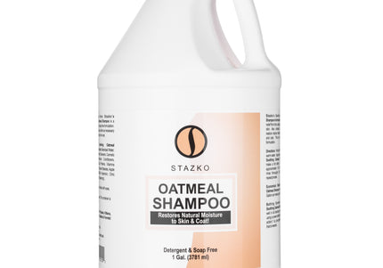 Stazko Oatmeal Shampoo – Soothing Moisturizing Concentrate, 1:7 Dilution, 3.8L Bottle