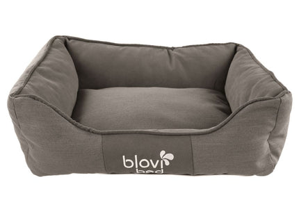 Blovi Grado Gray Dog Bed Sofa – High-Quality Soft Material, Large Size Comfort