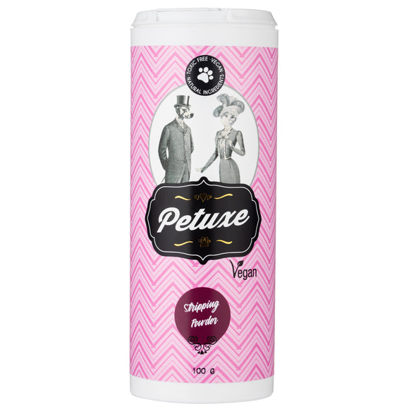 Petuxe Stripping Powder 100g – Fine Textured Grooming Aid, Professional Coat Trimming Formula