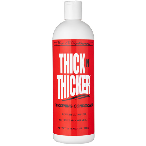 Chris Christensen Thick N Thicker Thickening Conditioner – Protein-Enriched Volumizing Formula, 473ml