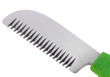 Blovi Professional Left Stripping Knife – Coarse Japanese Steel Blade with Ergonomic Foam Handle