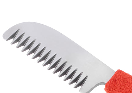 Blovi Professional Left Stripping Knife – Coarse Japanese Steel Blade with Ergonomic Foam Handle