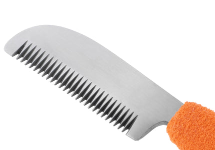 Blovi Professional Left Stripping Knife – Coarse Japanese Steel Blade with Ergonomic Foam Handle