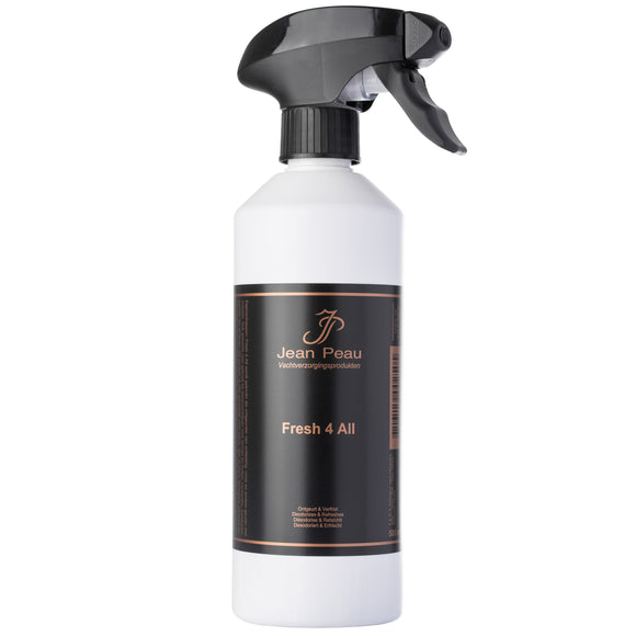 Jean Peau Fresh 4 All Odor Remover Spray – Powerful Deodorizing Formula, 500ml Bottle