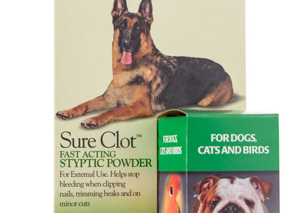 Bio-Groom Sure Clot Styptic Powder – Fast-Acting Bleeding Control, 14g Jar