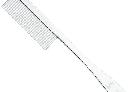 Yento Professional Metal Grooming Comb – Dense Teeth, Durable Salon Quality Tool