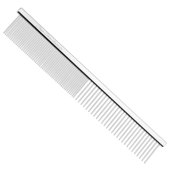 Chris Christensen Face Comb 11cm – Professional Grooming Comb with Mixed Tooth Spacing, Precise Detangling