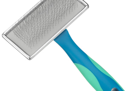 Vivog Medium Poodle Brush – Flexible Pin Design, Gentle Detangling and Coat Care