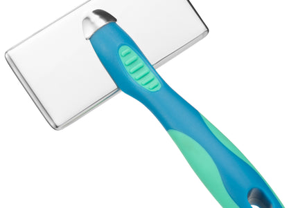 Vivog Medium Poodle Brush – Flexible Pin Design, Gentle Detangling and Coat Care