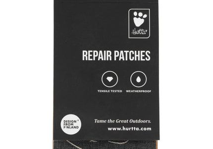 Hurtta Repair Patches – Self-Adhesive Set of 4, Quick Fix for Holes and Tears