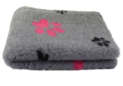 Blovi DryBed A+ Anti-Slip Grooming Bed – Pink and Gray, 150x150cm, Durable Comfort