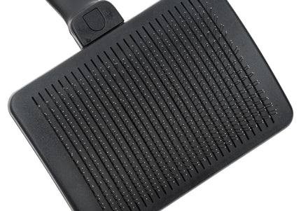 Ideal Dog Self-Cleaning Slicker Brush – Large Size, Ergonomic Handle for Easy Grooming