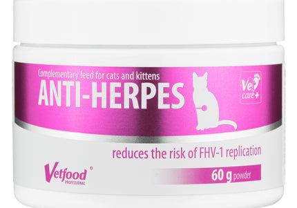 Vetfood Anti-Herpes Immune Support Paste 60g – Feline Formula, Fast-Acting Supplement