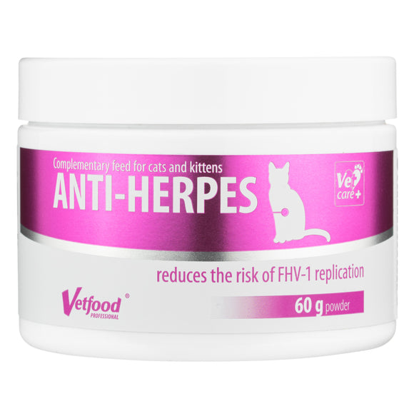 Vetfood Anti-Herpes Immune Support Paste 60g – Feline Formula, Fast-Acting Supplement