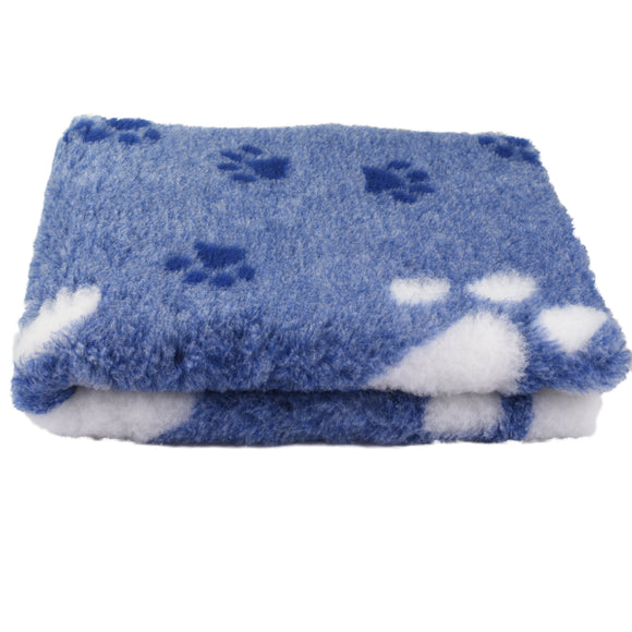 Blovi DryBed A+ Anti-Slip Grooming Bed – Blue and White, 150x100cm, Durable Comfort