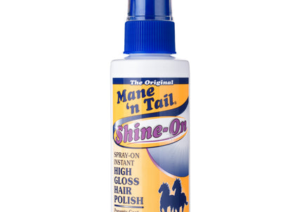 Mane'n Tail Shine On Spray – Coat Shine Enhancer and Dirt Protection, 118ml