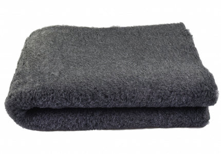 Blovi DryBed A+ Graphite Pet Bed – Non-Slip, Durable Fleece Mat, 150x100cm