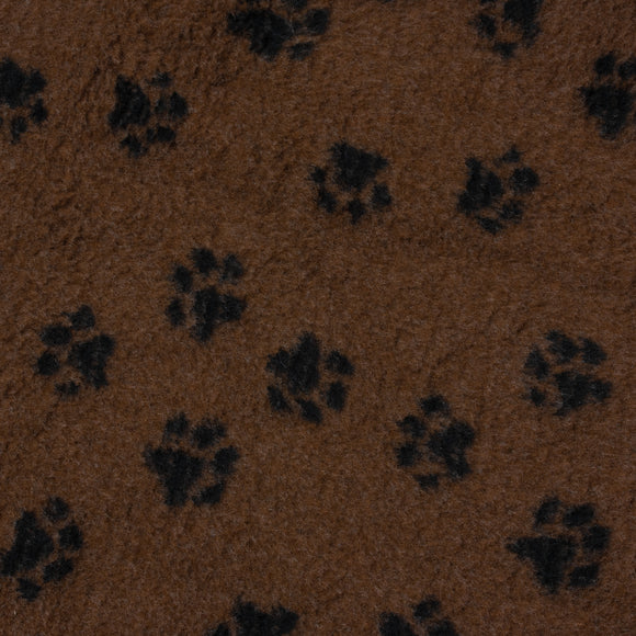 Blovi DryBed B Anti-Slip Grooming Bed – Brown and Black, 75x50cm, Durable Comfort