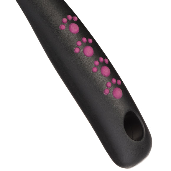 KW Smart Self-Cleaning Slicker Brush Large – Ergonomic Poodle Brush with Easy Hair Release