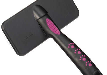 KW Smart Soft Card Large – Gentle Poodle Brush with Flexible Bristles, Large Size