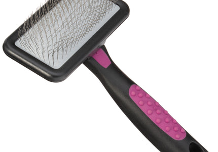 KW Smart Soft Card Brush Medium – Gentle Flexible Grooming Tool with Soft Bristles