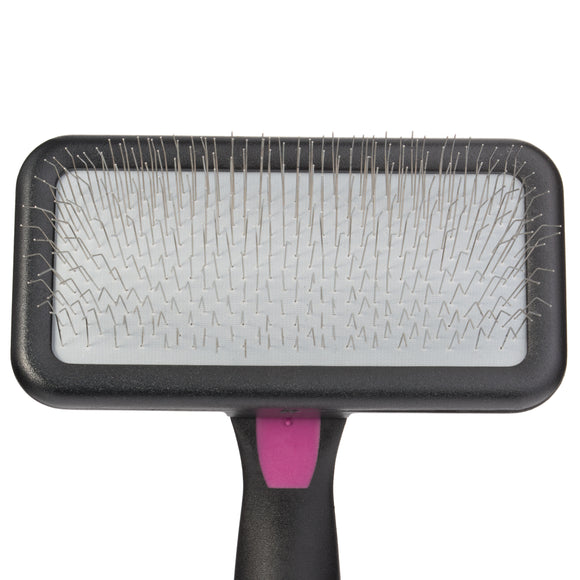 KW Smart Soft Card Brush Medium – Gentle Flexible Grooming Tool with Soft Bristles