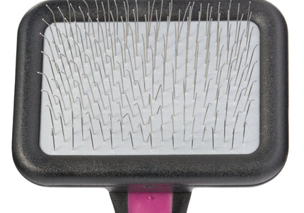 KW Smart Soft Card Small – Gentle Poodle Brush with Flexible Pins, Compact Size for Delicate Coats