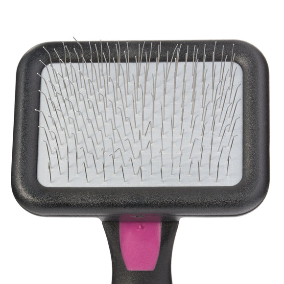 KW Smart Soft Card Small – Gentle Poodle Brush with Flexible Pins, Compact Size for Delicate Coats