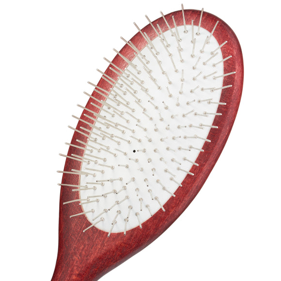 KW Extra Soft Pin Brush Large – Gentle Metal Pin Grooming Brush, Comfortable Grip
