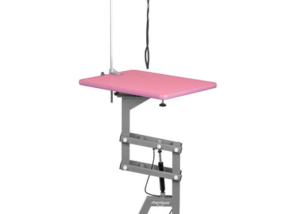 Shernbao Air Lifting Grooming Table 60x45cm – Pneumatic Lift, Black Non-Slip Surface