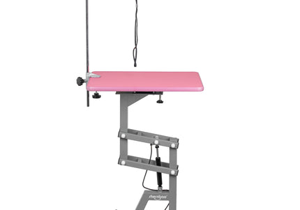 Shernbao Air Lifting Grooming Table 60x45cm – Pneumatic Lift, Black Non-Slip Surface