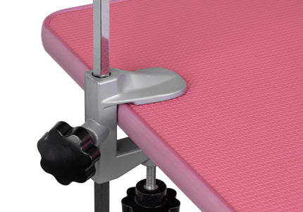 Shernbao Air Lifting Grooming Table 60x45cm – Pneumatic Lift, Black Non-Slip Surface