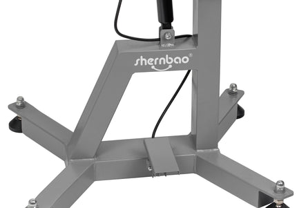 Shernbao Air Lifting Grooming Table 60x45cm – Pneumatic Lift, Black Non-Slip Surface